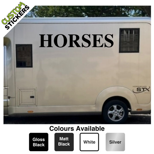 Horse box graphics horses - horse,