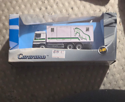 Cararama horse truck - horse, truck/lorry
