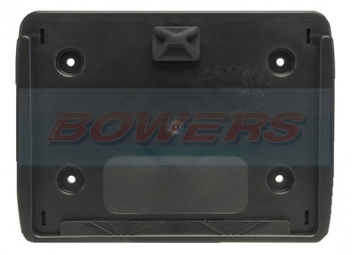 Square number plate - square, holder