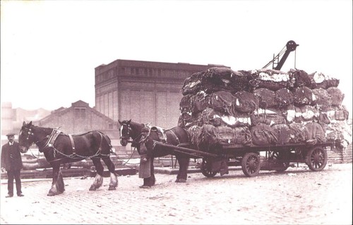 Liverpool 1912 horse lorry - liverpool,